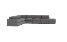 Load image into Gallery viewer, Ciello XL - Sectional - Storm Grey - Regular Arms
