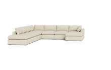 Load image into Gallery viewer, Ciello XL - Sectional - Sunset Beige - Regular Arms
