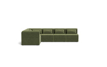 Load image into Gallery viewer, Atmosphere Sleeper Sofa &amp; Sectional - Rounded Backrest - Cypress Green
