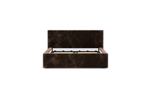 Load image into Gallery viewer, Ara Bed - Full - Upholstered - Espresso - Non-storage
