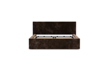 Load image into Gallery viewer, Ara Bed - Queen - Upholstered - Espresso - Storage
