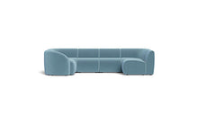 Load image into Gallery viewer, Cassini - Wedge Sectional - Aqua
