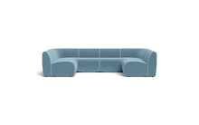 Load image into Gallery viewer, Cassini - Wedge Sectional - Aqua
