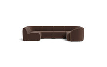 Load image into Gallery viewer, Cassini - Corner Sectional - Chocolate
