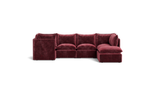 Load image into Gallery viewer, Gaia - Sectional - Bordeaux
