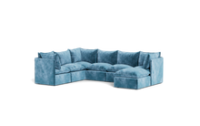 Load image into Gallery viewer, Gaia - Sectional - Harbor Blue
