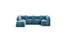 Load image into Gallery viewer, Gaia - Sectional - Harbor Blue
