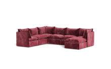 Load image into Gallery viewer, Gaia XL - Sectional - Bordeaux
