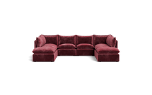 Load image into Gallery viewer, Gaia XL - Sectional - Bordeaux
