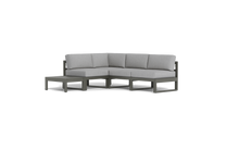 Load image into Gallery viewer, Mistral - Sectional - Graphite - Block - Silver Shade
