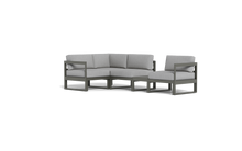 Load image into Gallery viewer, Mistral - Sectional - Graphite - Block - Silver Shade
