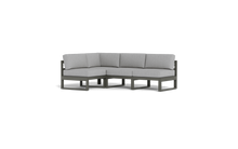 Load image into Gallery viewer, Mistral - Sectional - Graphite - Block - Silver Shade
