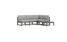 Load image into Gallery viewer, Mistral - Sectional - Graphite - Block - Silver Shade
