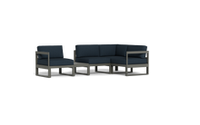 Load image into Gallery viewer, Mistral - Sectional - Graphite - Block - Cool Water

