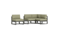 Load image into Gallery viewer, Mistral - Sectional - Graphite - Block - Fern

