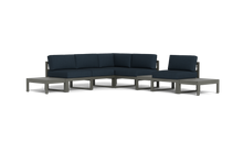 Load image into Gallery viewer, Mistral - Sectional - Graphite - Block - Cool Water
