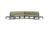 Load image into Gallery viewer, Mistral - Sectional - Graphite - Block - Fern
