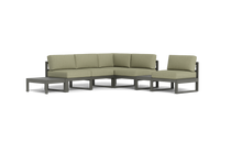 Load image into Gallery viewer, Mistral - Sectional - Graphite - Block - Fern
