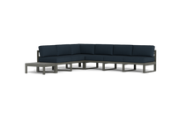 Load image into Gallery viewer, Mistral - Sectional - Graphite - Block - Cool Water
