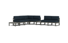 Load image into Gallery viewer, Mistral - Sectional - Graphite - Block - Cool Water
