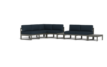 Load image into Gallery viewer, Mistral - Sectional - Graphite - Block - Cool Water
