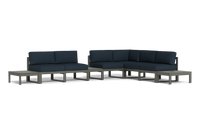 Load image into Gallery viewer, Mistral - Sectional - Graphite - Block - Cool Water
