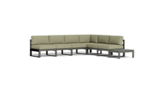 Load image into Gallery viewer, Mistral - Sectional - Graphite - Block - Fern
