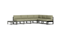 Load image into Gallery viewer, Mistral - Sectional - Graphite - Block - Fern
