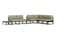 Load image into Gallery viewer, Mistral - Sectional - Graphite - Block - Fern
