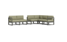 Load image into Gallery viewer, Mistral - Sectional - Graphite - Block - Fern
