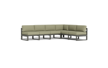Load image into Gallery viewer, Mistral - Sectional - Graphite - Block - Fern
