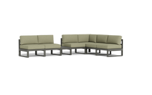 Load image into Gallery viewer, Mistral - Sectional - Graphite - Block - Fern
