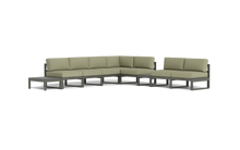 Load image into Gallery viewer, Mistral - Sectional - Graphite - Block - Fern
