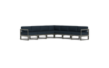 Load image into Gallery viewer, Mistral - Sectional - Graphite - Block - Cool Water
