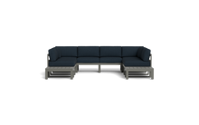 Load image into Gallery viewer, Mistral - Sectional - Graphite - Block - Cool Water
