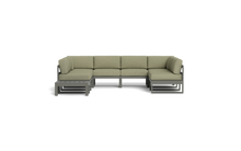 Load image into Gallery viewer, Mistral - Sectional - Graphite - Block - Fern

