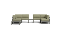 Load image into Gallery viewer, Mistral - Sectional - Graphite - Block - Fern
