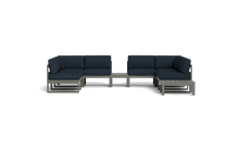 Load image into Gallery viewer, Mistral - Sectional - Graphite - Block - Cool Water
