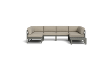 Load image into Gallery viewer, Mistral - Sectional - Graphite - Block - Sandcastle
