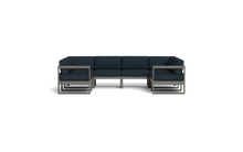 Load image into Gallery viewer, Mistral - Sectional - Graphite - Block - Cool Water
