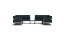 Load image into Gallery viewer, Mistral - Sectional - Graphite - Block - Cool Water
