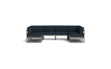 Load image into Gallery viewer, Mistral - Sectional - Graphite - Block - Cool Water
