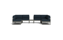 Load image into Gallery viewer, Mistral - Sectional - Graphite - Block - Cool Water
