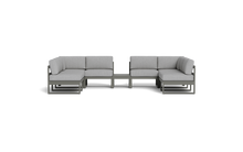 Load image into Gallery viewer, Mistral - Sectional - Graphite - Block - Silver Shade
