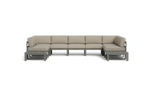 Load image into Gallery viewer, Mistral - Sectional - Graphite - Block - Sandcastle
