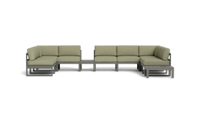 Load image into Gallery viewer, Mistral - Sectional - Graphite - Block - Fern
