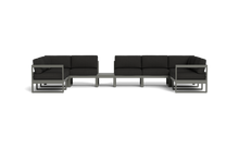 Load image into Gallery viewer, Mistral - Sectional - Graphite - Block - Patio
