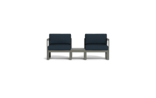 Load image into Gallery viewer, Mistral - Sofa - Graphite - Block - Cool Water

