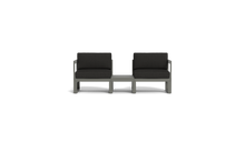 Load image into Gallery viewer, Mistral - Sofa - Graphite - Block - Patio
