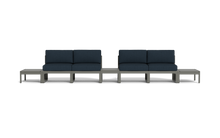 Load image into Gallery viewer, Mistral - Sofa - Graphite - Block - Cool Water
